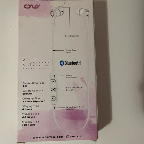 CYLO Cobra Bluetooth earbuds - Picture 6 of 9